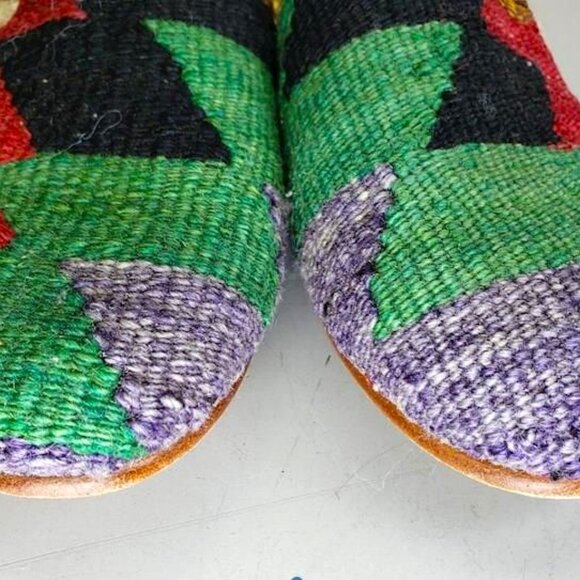 ARTEMIS DESIGN Co. Kilim Wool Loafers Flat Shoes - EU 38 / US 7.5 - Picture 5 of 7
